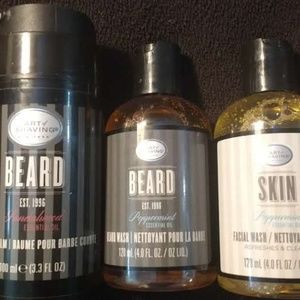 Art of Shaving Beard Wash, Stubble Balm, Face wash